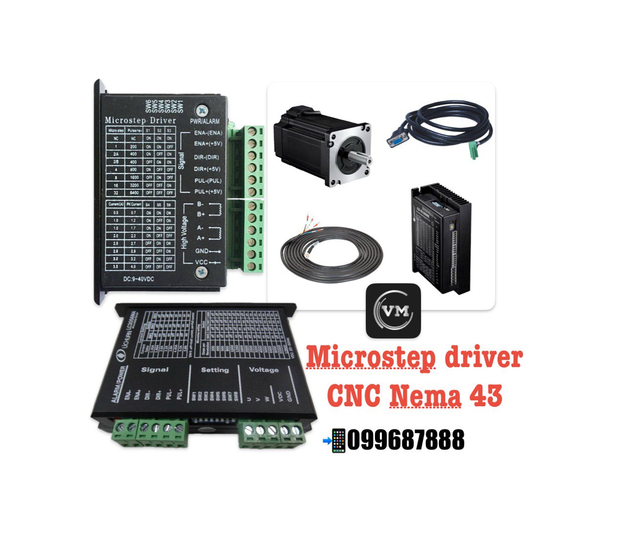 CNC միկրոստեպ դրայվեր /Microstep Driver/ Nema34